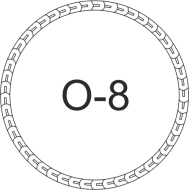 Косичка 0-8